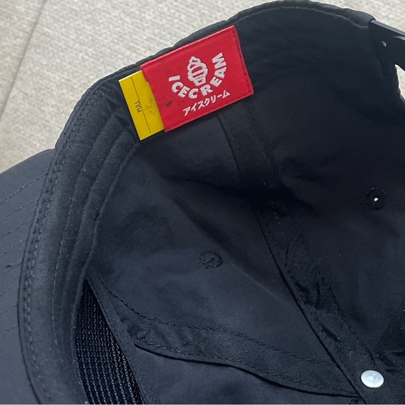 ICECREAM nylon blk big cat logo cap clean like new condition 👍🏼 - Picture 7 of 7